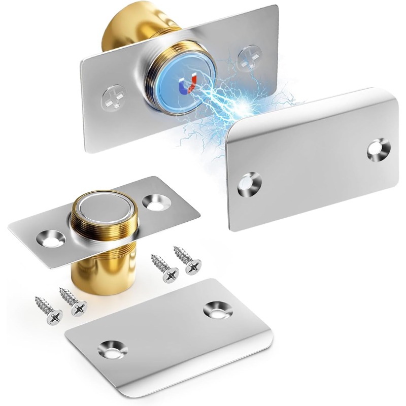 Furniture Hardware Fitting - 2 Pezzi Chiusura Magnetica Invisibile per
