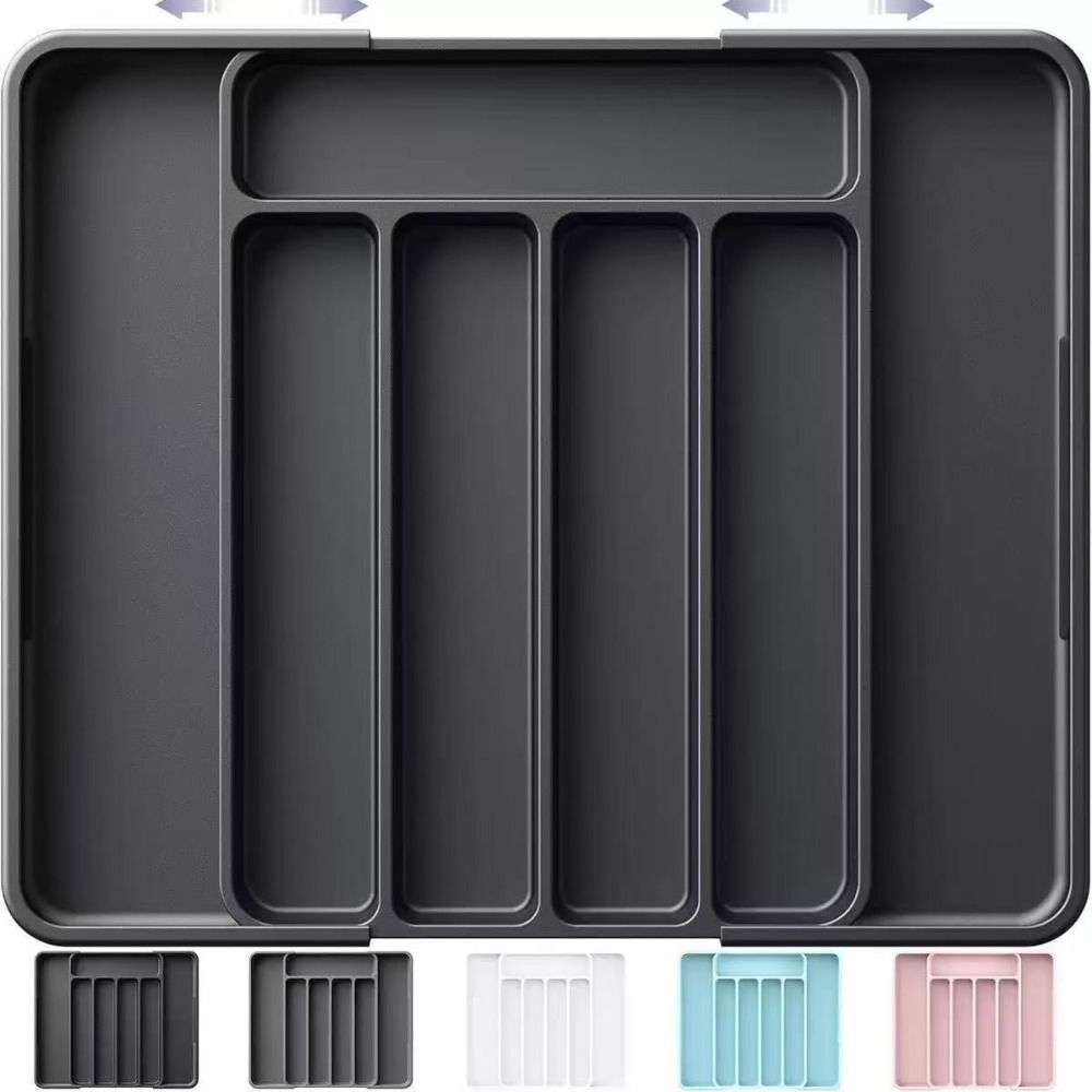 Drawer Organizer Peg - Organizzatore per cassetti portaposate regolabile ed