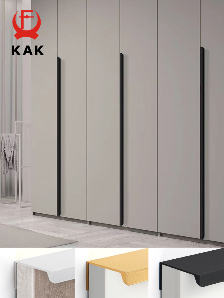 Furniture Hardware Gold - KAK Maniglie per mobili lunghe Maniglia
