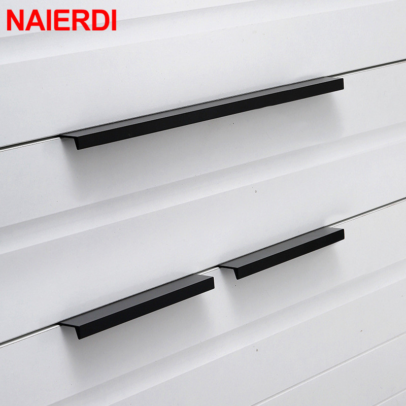 Drawer Pull Gold - NAIERDI Maniglie per mobili nascoste in