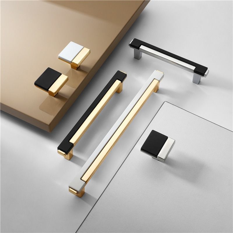 Furniture Hardware Gold - Maniglia da cucina moderna in lega