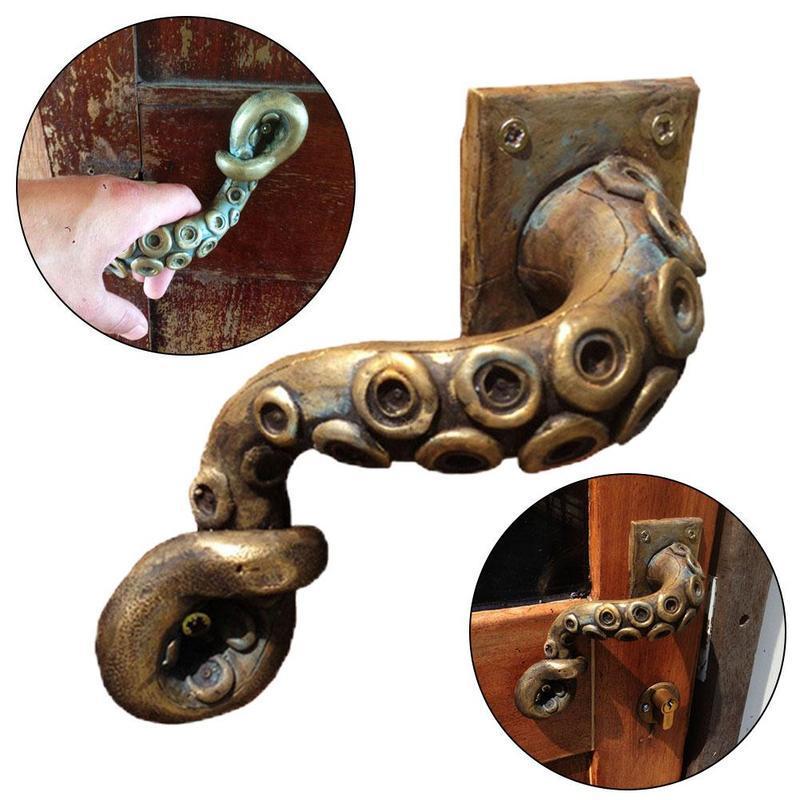 Drawer Organizer Peg - Pomello per porta Vintage Octopus gancio