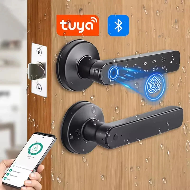 Door Handle Bar - Serratura Intelligente Bluetooth con Impronta Digitale
