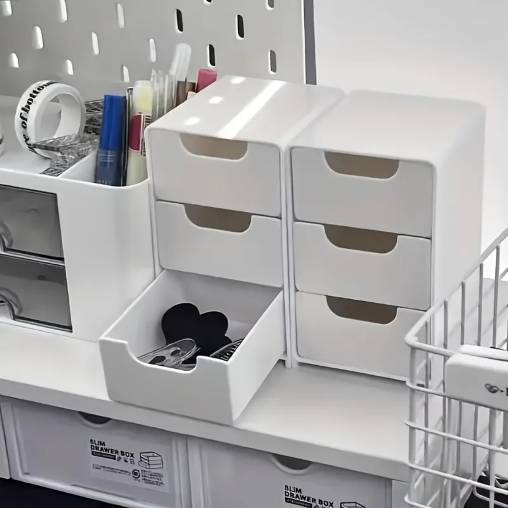 Drawer Organizer Peg - Elegante Organizzatore da Scrivania a 3