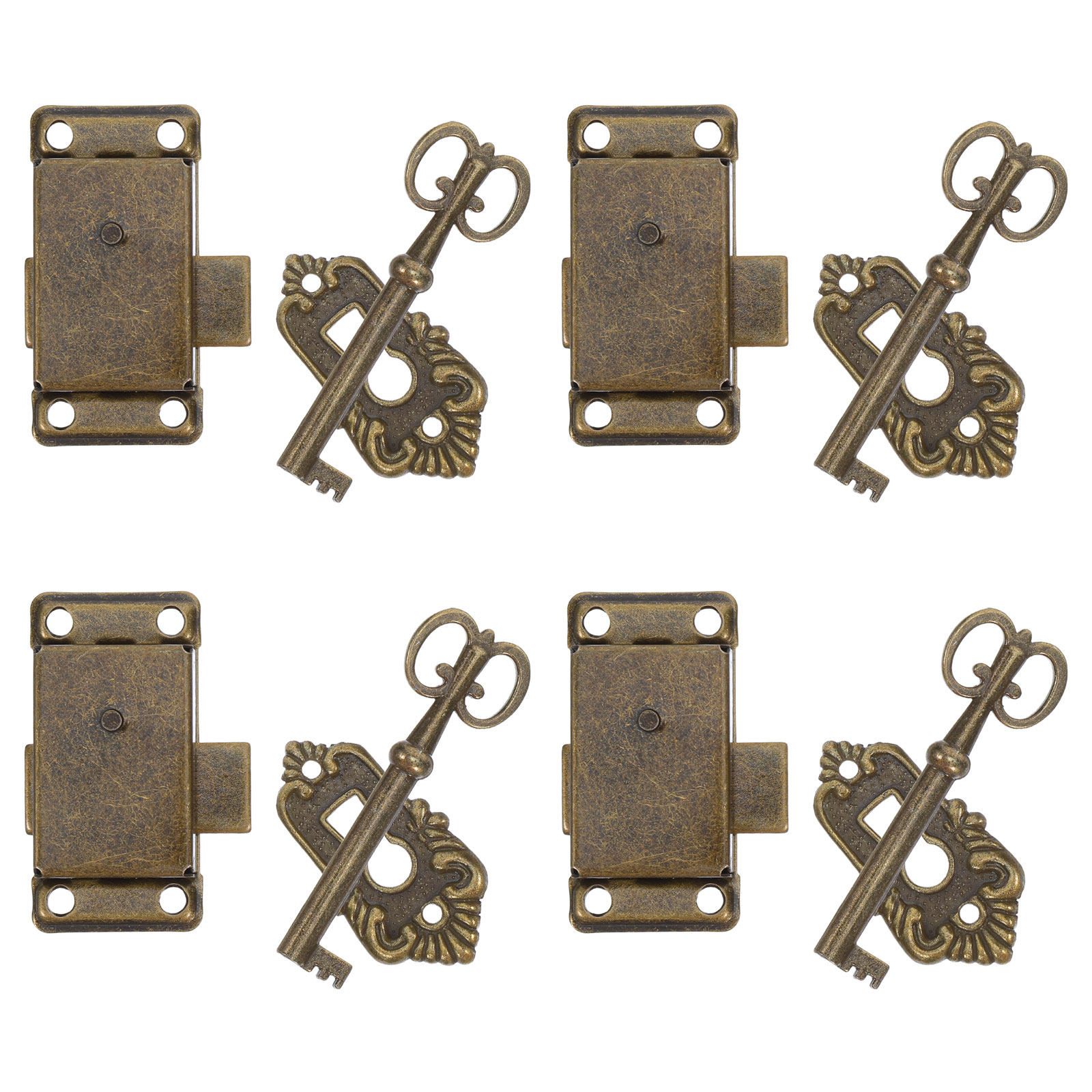 Furniture Hardware Replacement - 4 Set di Serrature per Mobili