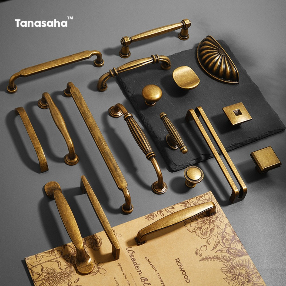 Vintage Furniture Hardware Pulls - Maniglie per cassetti in lega di