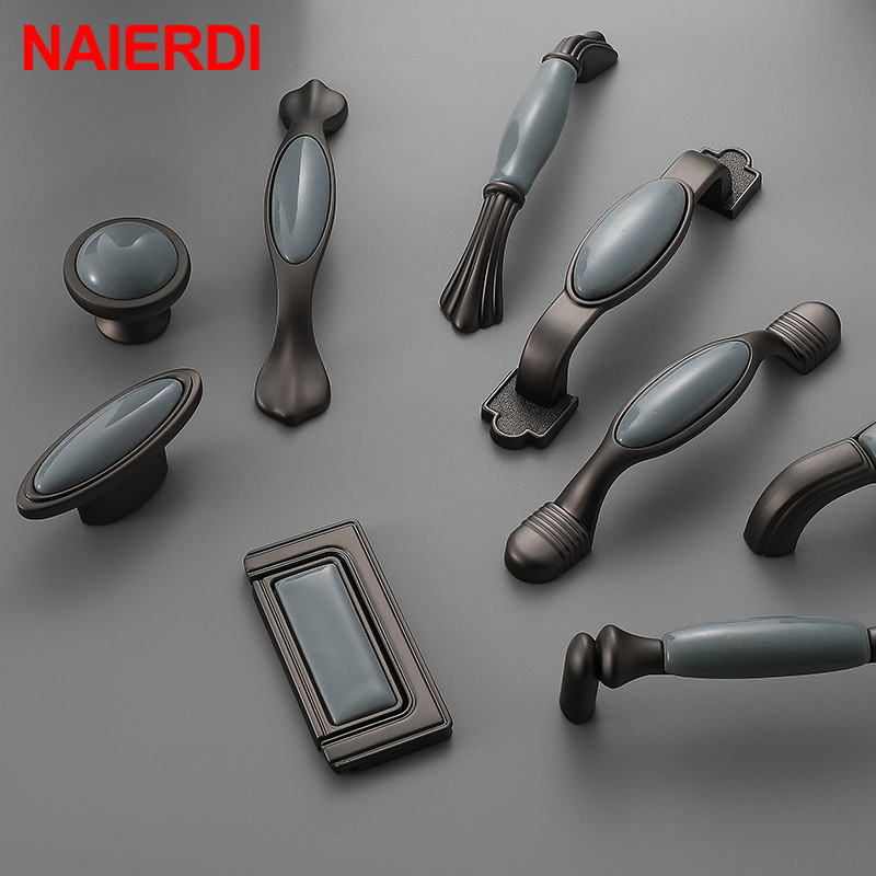 Vintage Furniture Hardware Pulls - NAIERDI Manopole per mobili in ceramica