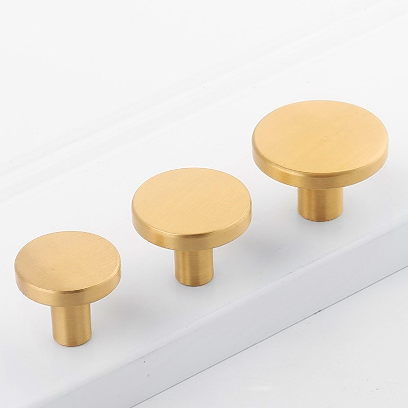 Manopole Rotonde in Ottone Dor - Drawer Pull Gold recensione e prezzo
