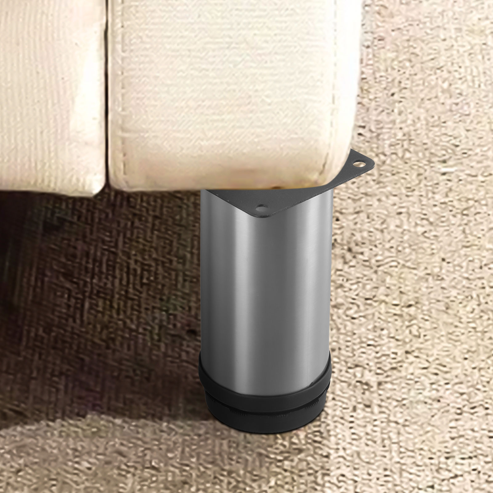 Gamba per mobili in acciaio in - Furniture Hardware Replacement recensione e prezzo