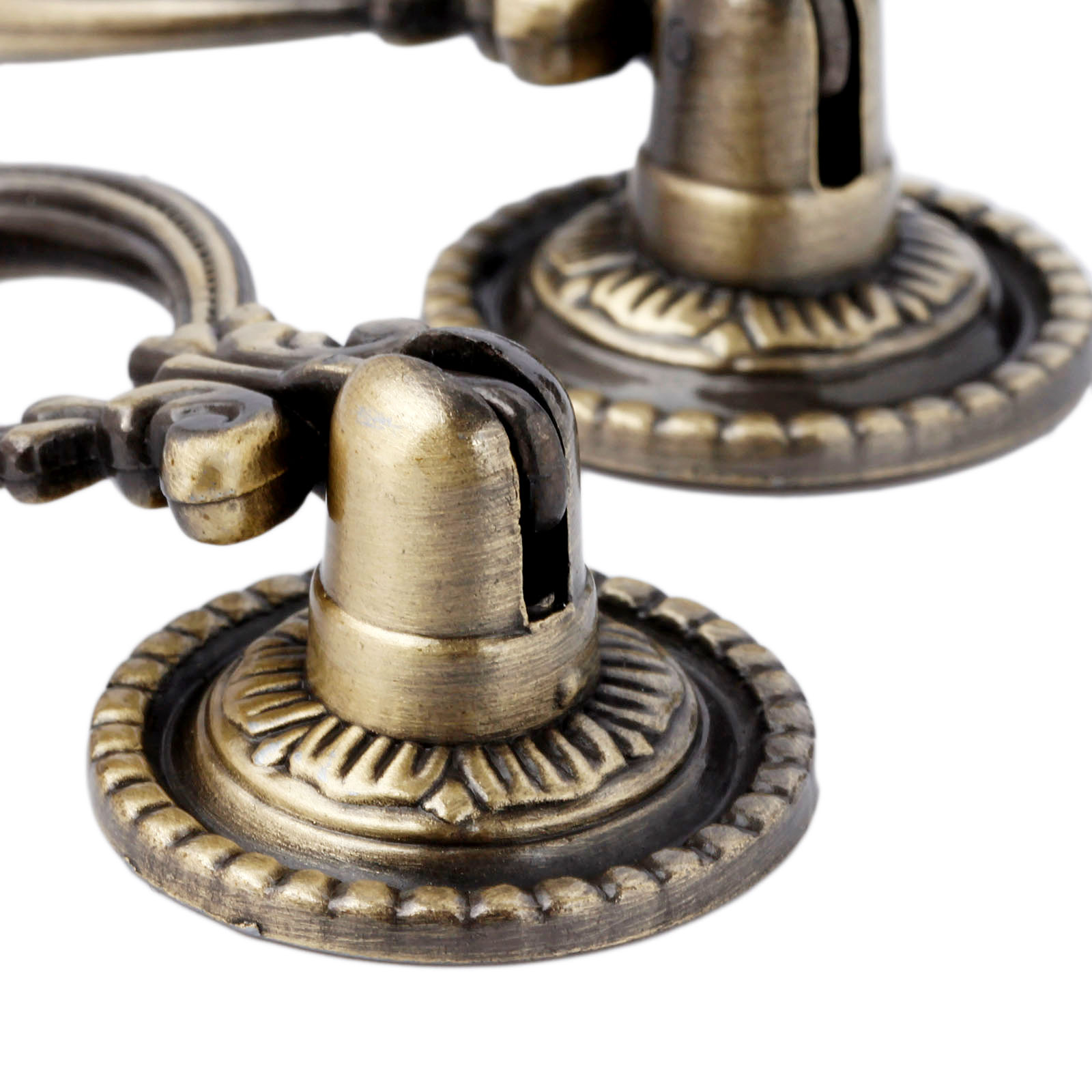 2 maniglie vintage in lega di  - Vintage Furniture Hardware Pulls recensione e prezzo