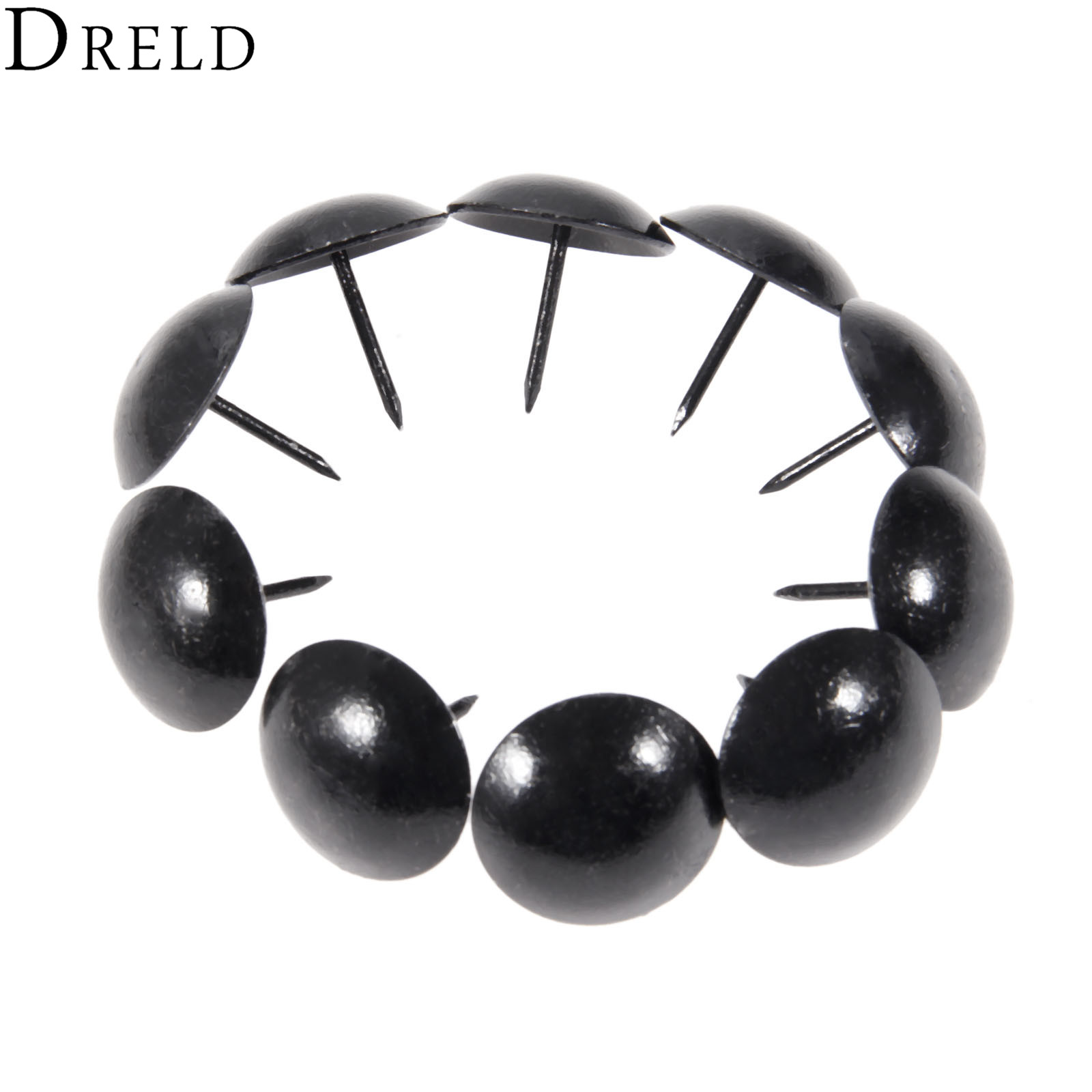 DRELD 10 pz 25mm antico nero t - Furniture Upholstery Hardware recensione e prezzo