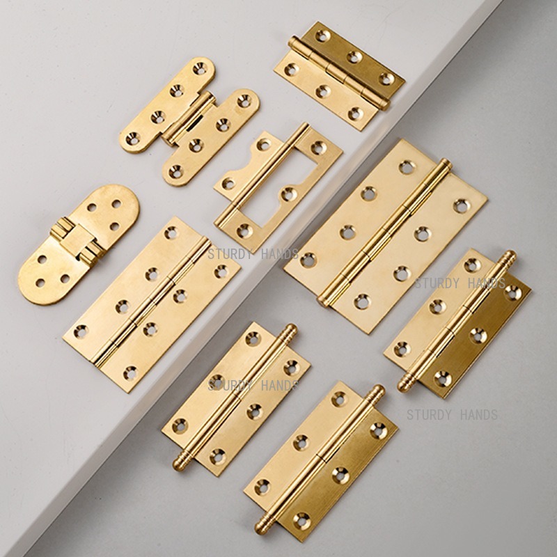 10 Pezzi Cerniere in Ottone Do - Furniture Hardware Gold recensione e prezzo