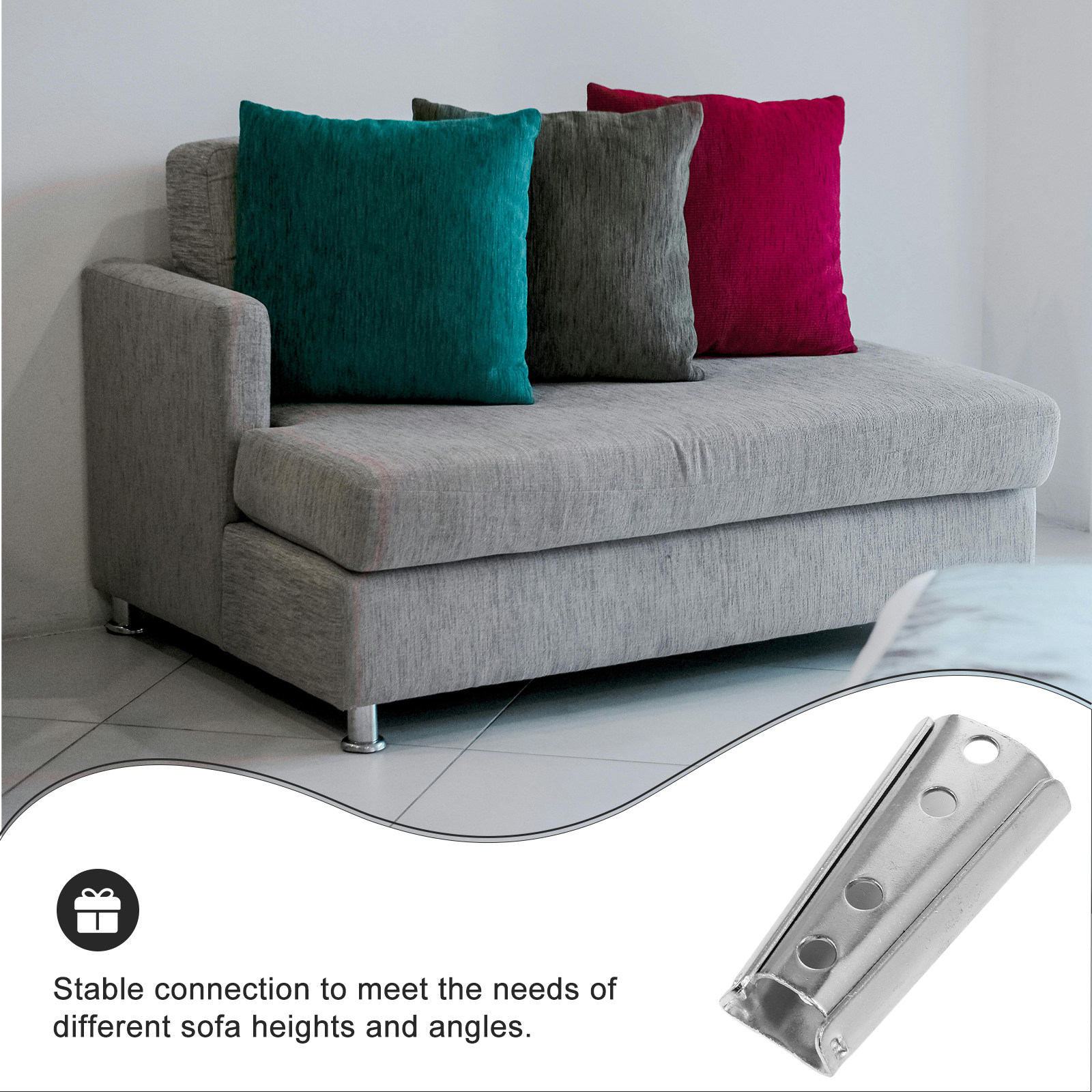 4 Pezzi Connettori per Divano, - Furniture Hardware Material recensione e prezzo