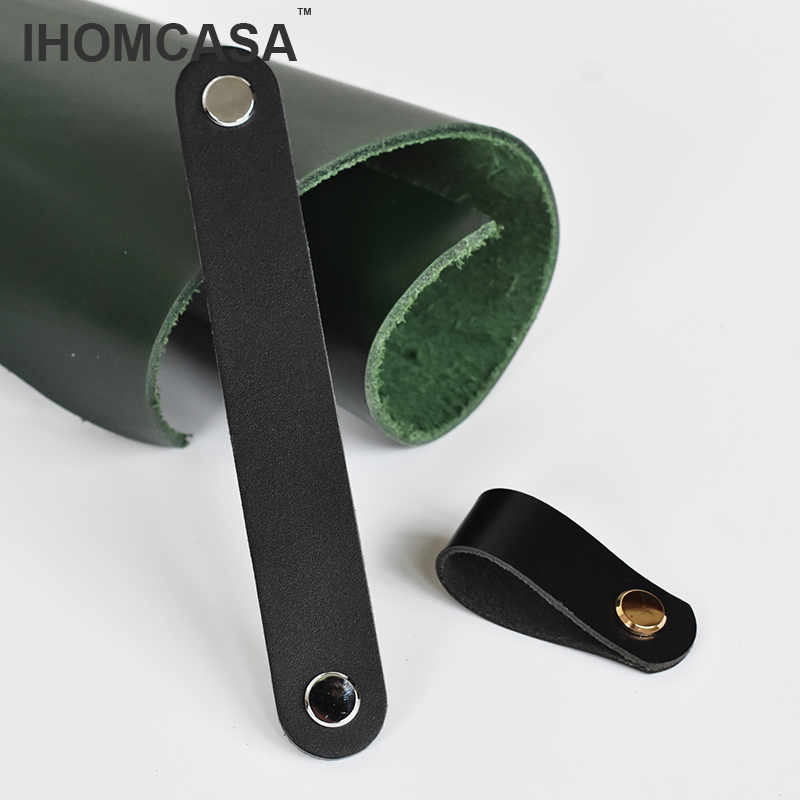 IHOMCASA Manopole in pelle ner - Restoration Hardware Furniture Used recensione e prezzo