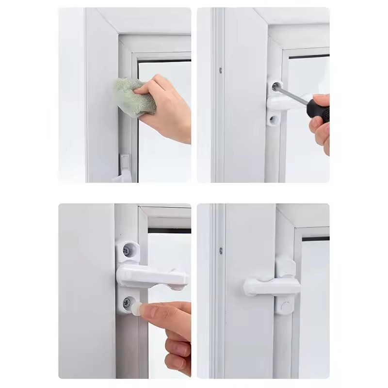 Serratura di Sicurezza in Plas - Door Handle Bar recensione e prezzo