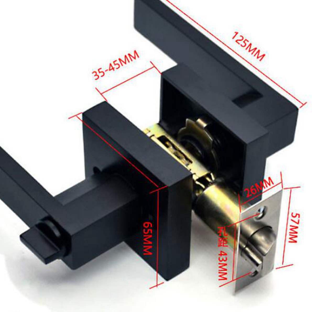 Maniglia per porta nera Manigl - Door Handle Bar recensione e prezzo
