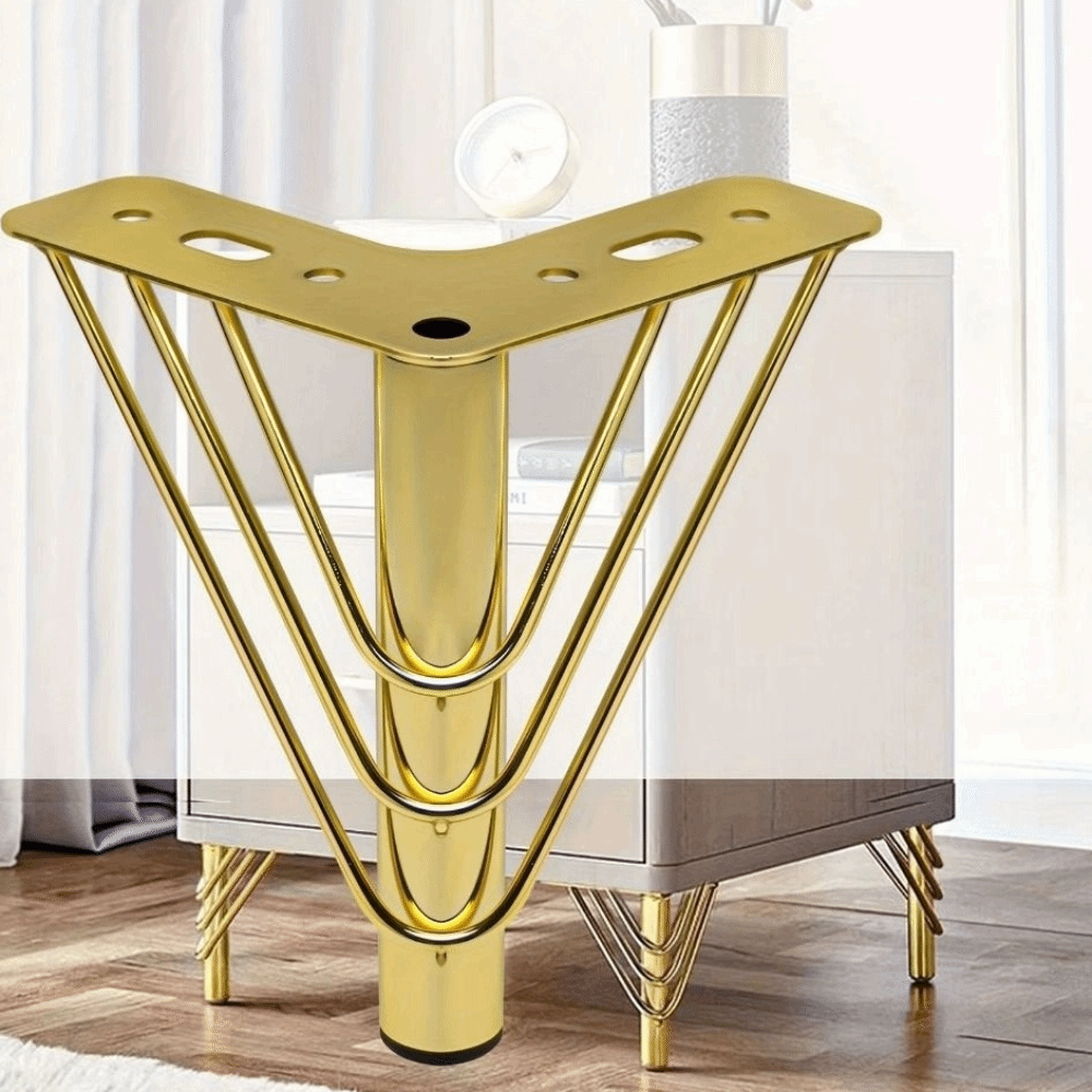 Gambe per Mobili Dorate, Desig - Furniture Hardware Material recensione e prezzo