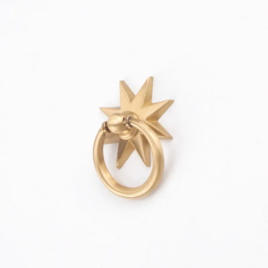 Maniglie a Stella in Ottone An - Drawer Pull Gold recensione e prezzo