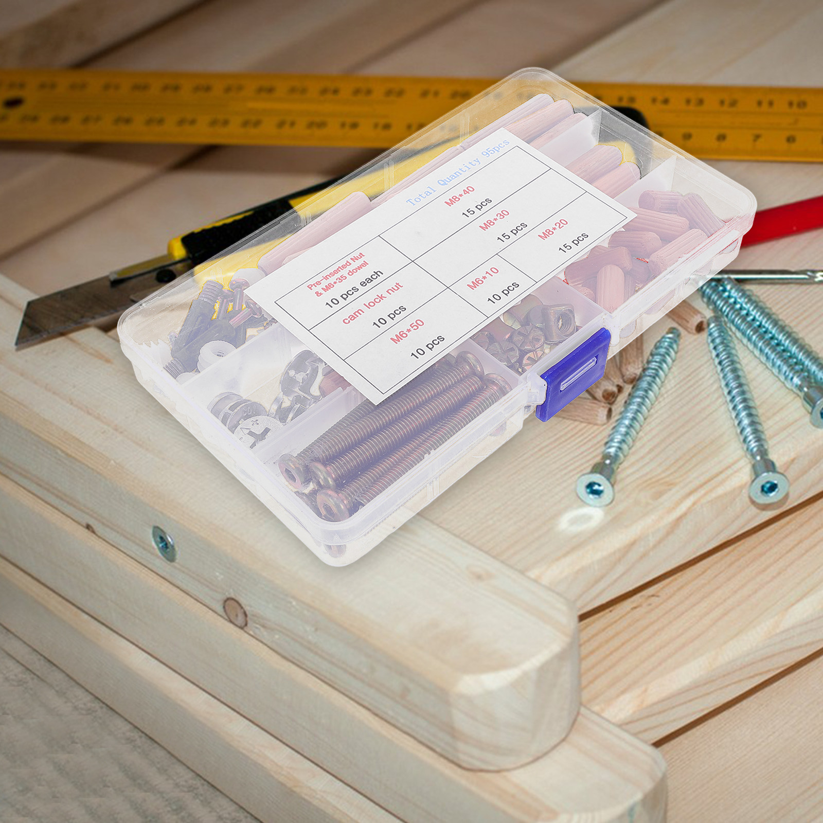 Set di 95 Pezzi di Ferramenta  - Furniture Hardware Replacement recensione e prezzo