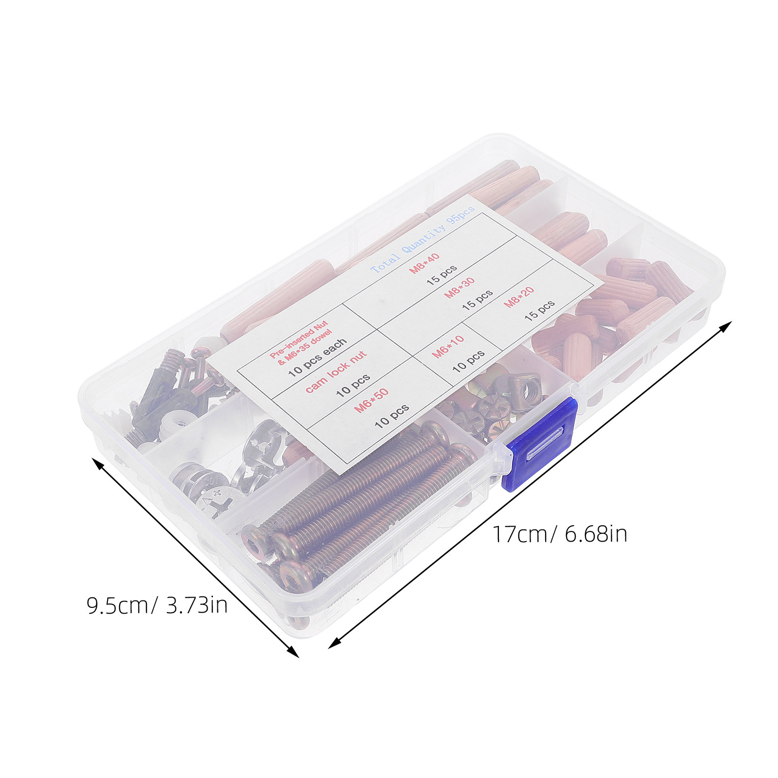 Set di 95 Pezzi di Ferramenta  - Furniture Hardware Replacement recensione e prezzo