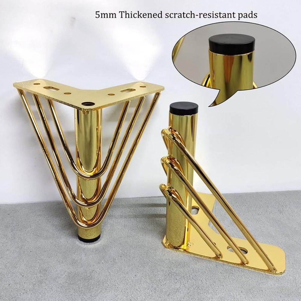 Gambe per Mobili Color Oro, De - Furniture Hardware Material recensione e prezzo