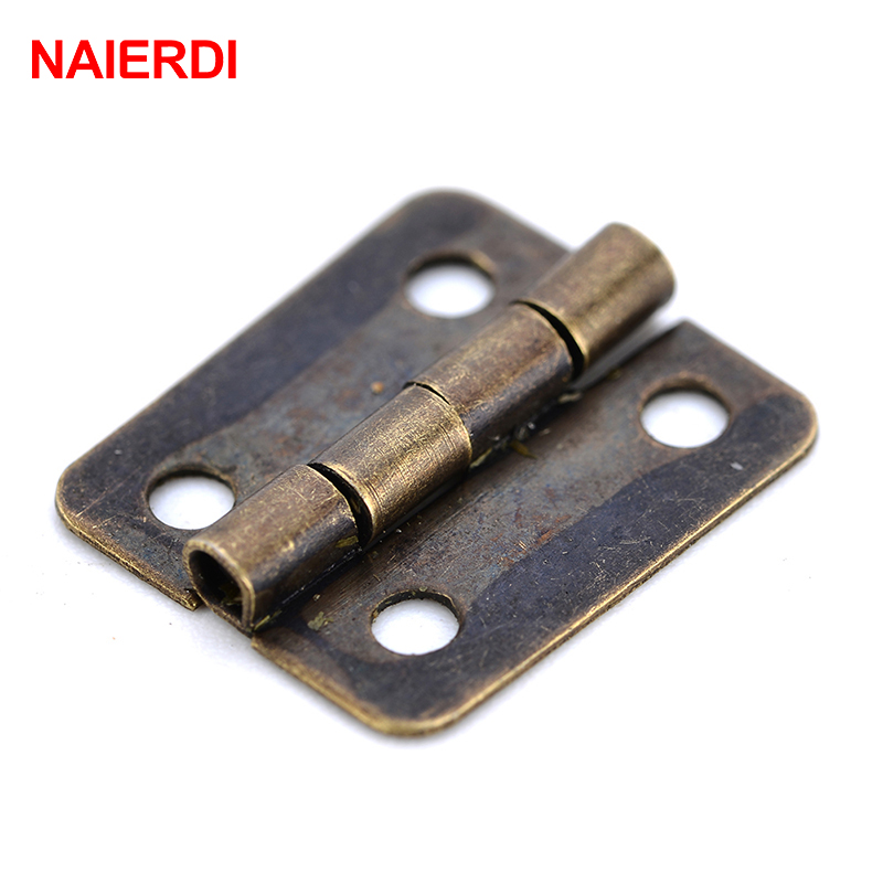 50PCS NAIERDI Antico Cerniera  - Furniture Hardware Gold recensione e prezzo