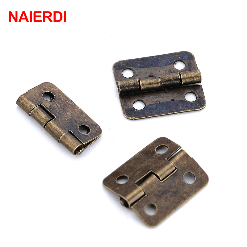 50PCS NAIERDI Antico Cerniera  - Furniture Hardware Gold recensione e prezzo