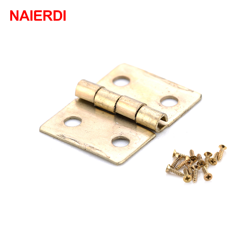 50PCS NAIERDI Antico Cerniera  - Furniture Hardware Gold recensione e prezzo
