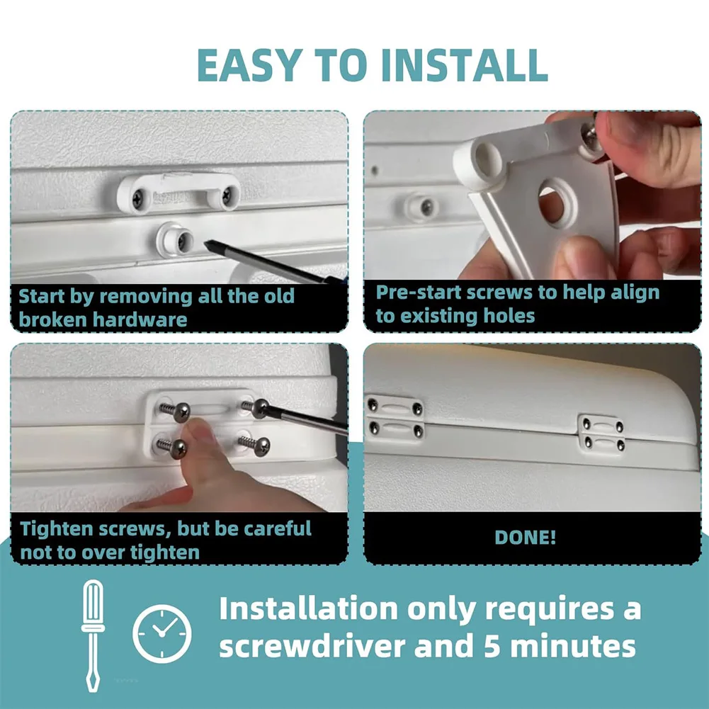 Set di ricambio con 4 cerniere - Furniture Hardware Replacement recensione e prezzo