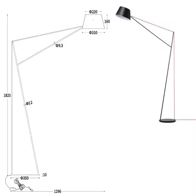 Lampada da Terra a Forma di Ca - Furniture Quality Control recensione e prezzo